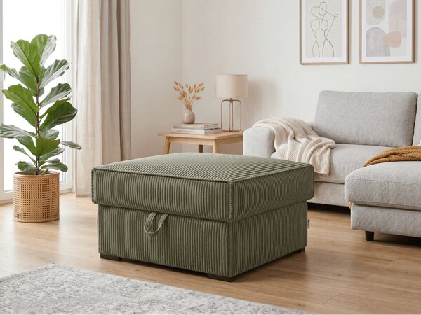Taburet SMART COSARO cu spațiu de depozitare 65x65 cm, mentolový