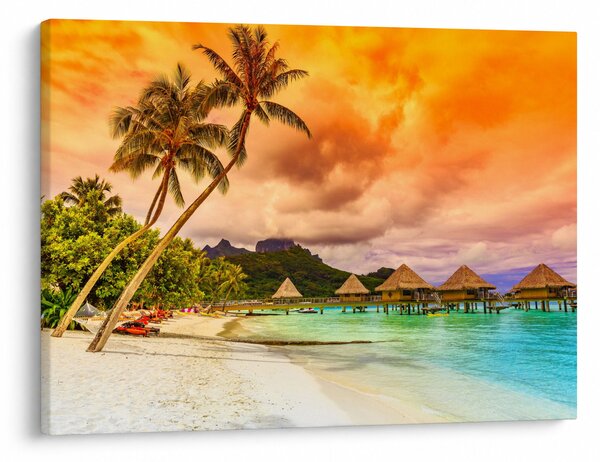 Tablou - Insula Bora Bora (70x50 cm)