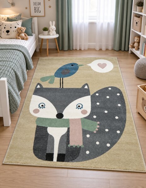 Covor Copii, Model Vulpita 18033, 120x170 cm 120x170