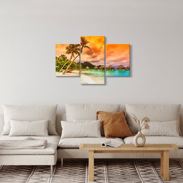 Tablou - Insula Bora Bora (90x60 cm)
