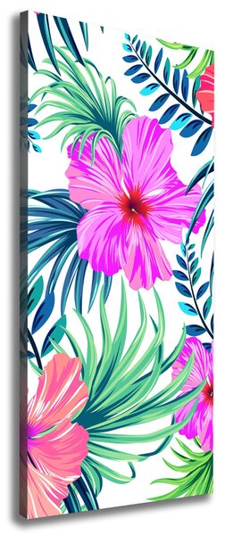 Print pe canvas flori Hawaii