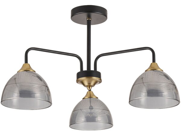 Lampă suspendată G084-3C BLACK GREY