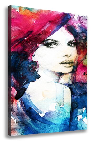 Tablou pe pânză canvas Abstracție femeie