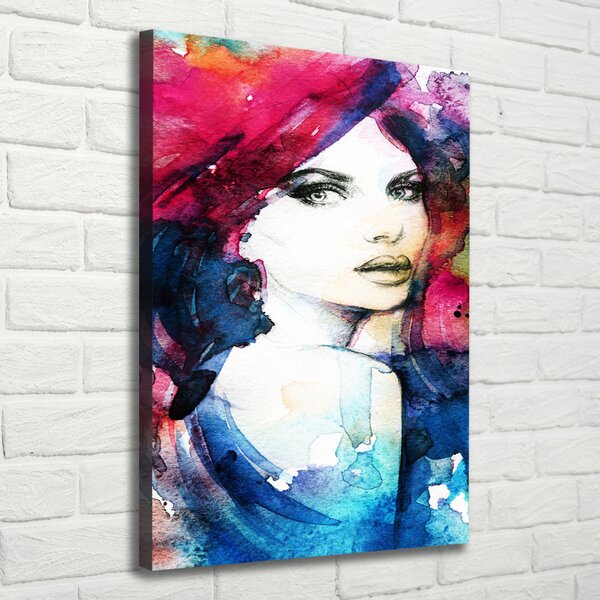 Tablou pe pânză canvas Abstracție femeie