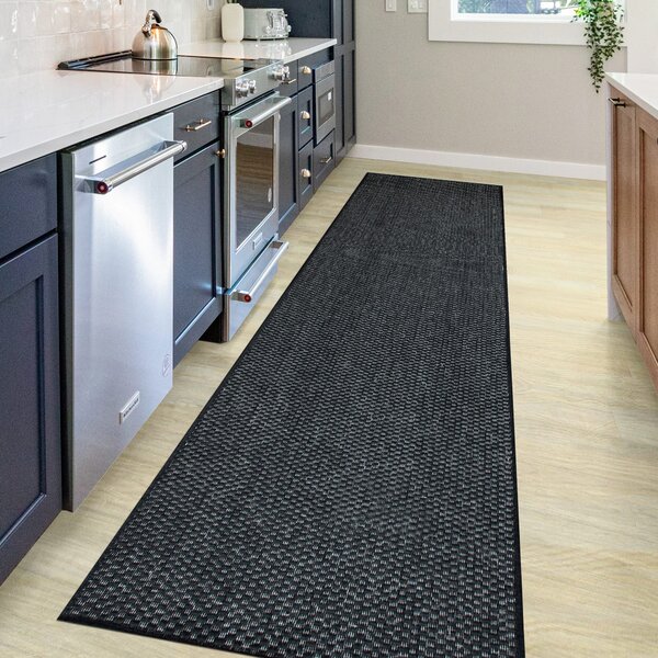 Traversa Venice neagra 67/230 cm