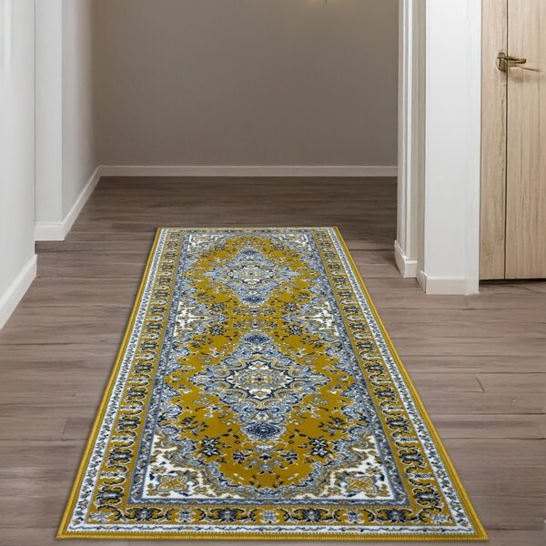 Traversa orientala Laufer galbena 80/250 cm