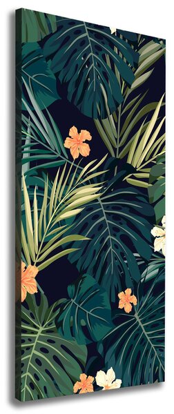 Print pe canvas flori Hawaii