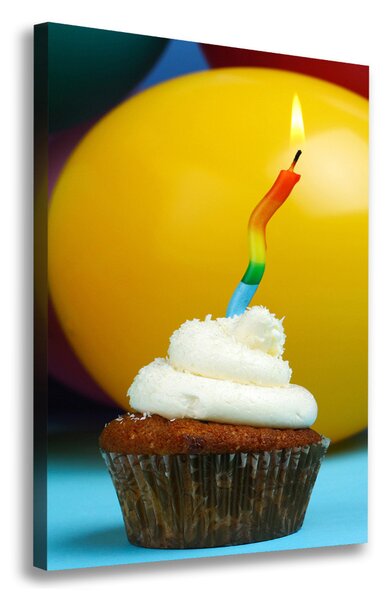 Print pe canvas cupcake ziua de nastere
