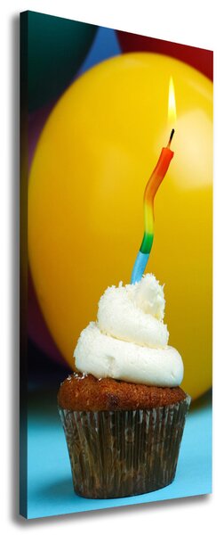 Print pe canvas cupcake ziua de nastere