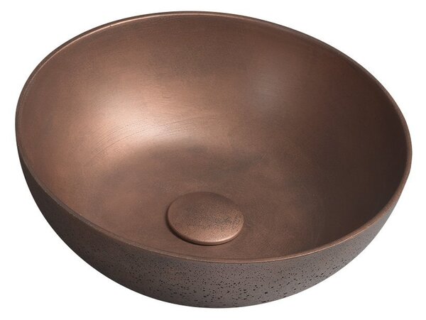 Sapho Sapho, lavoar de blat din beton FORMIGO, diametru 39cm, cupru mat, FG320