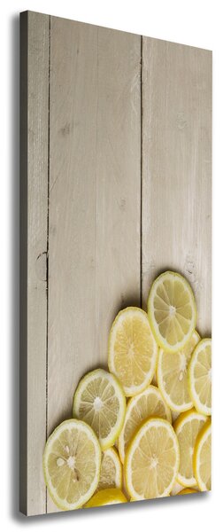Tablou canvas Lămâi pe lemn