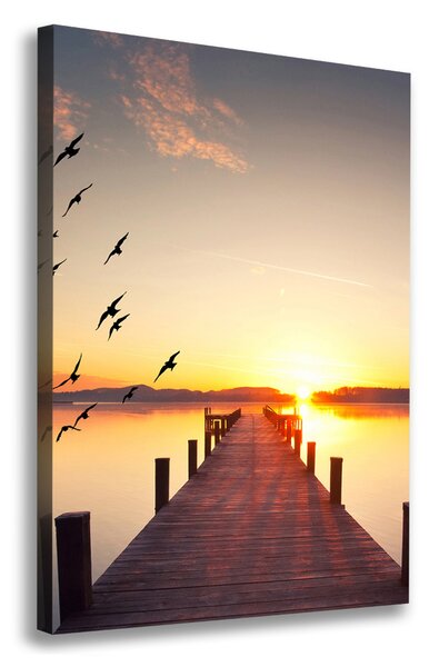 Tablou canvas Sunset Pier