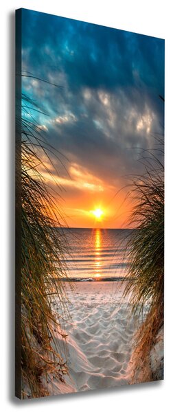 Tablou pe pânză canvas Apus de soare pe mare