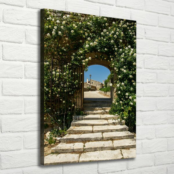 Tablou canvas arc Floral