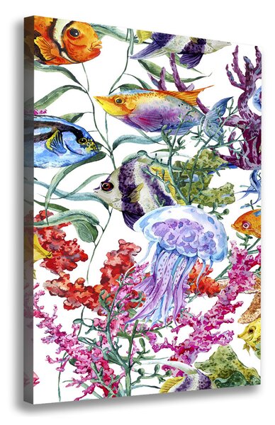 Imprimare tablou canvas Lumea subacvatica