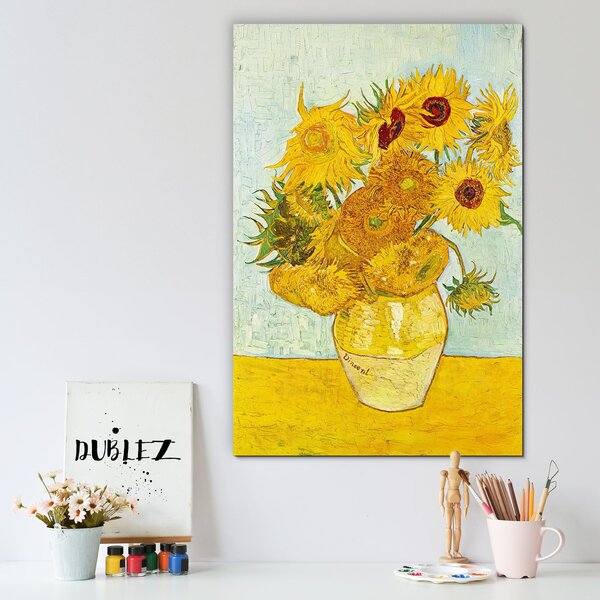 DUBLEZ | Reproducere - Vincent van Gogh - Floarea-soarelui (1888) | Imprimare UV premium