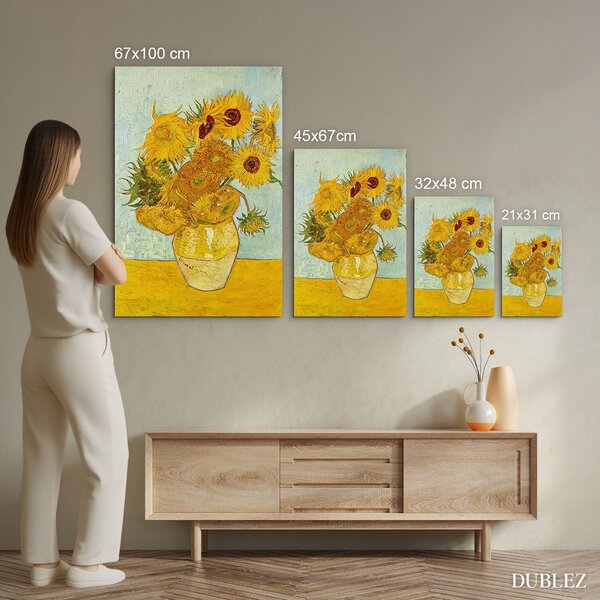 DUBLEZ | Reproducere - Vincent van Gogh - Floarea-soarelui (1888) | Imprimare UV premium