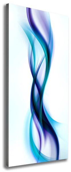 Pictură pe pânză valuri abstracte