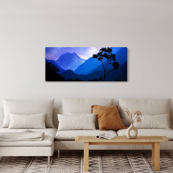 Tablou - Cerul de noapte din Nepal (120x50 cm)