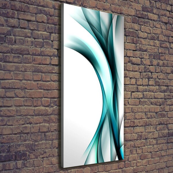Tablou canvas valuri abstracte
