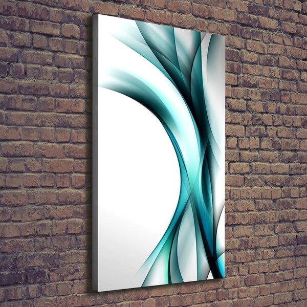 Tablou canvas valuri abstracte