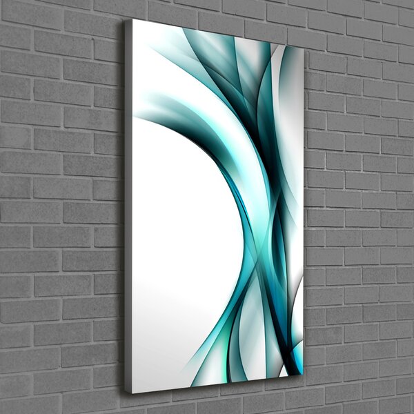 Tablou canvas valuri abstracte
