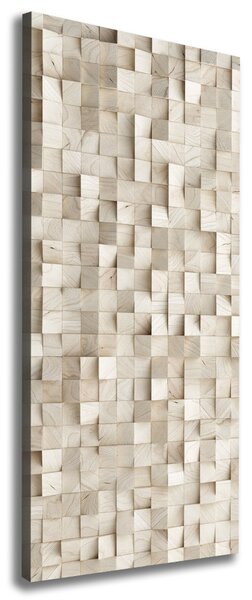 Imprimare tablou canvas cuburi de lemn