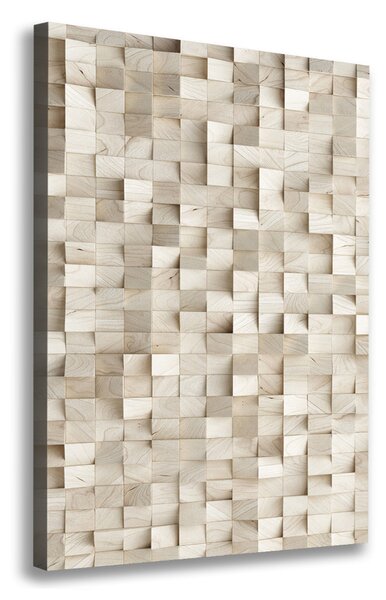 Imprimare tablou canvas cuburi de lemn