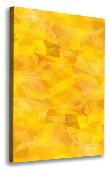 Print pe pânză triunghiuri abstractizare