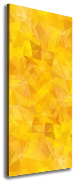 Print pe pânză triunghiuri abstractizare