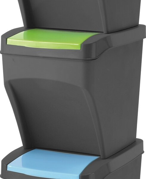 Set coșuri de gunoi sortat Recykle BIN 3x 25 l