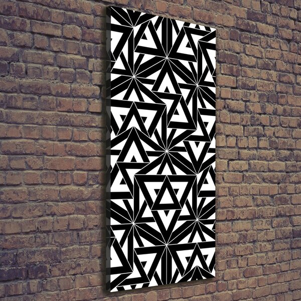 Pictură pe pânză fundal geometrică