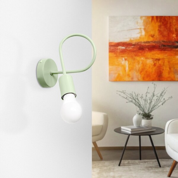 Aplica de perete OXFORD 1xE27/15W/230V verde
