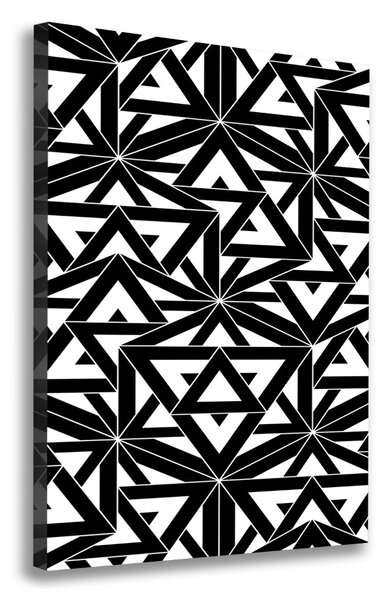 Pictură pe pânză fundal geometrică