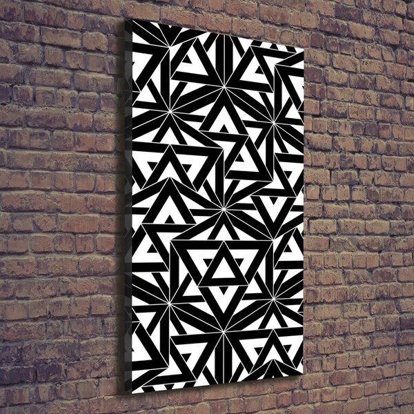 Pictură pe pânză fundal geometrică