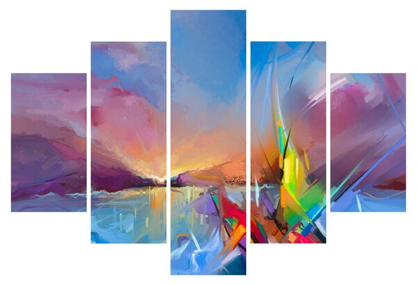 Tablou - Apus de soare (150x105 cm)