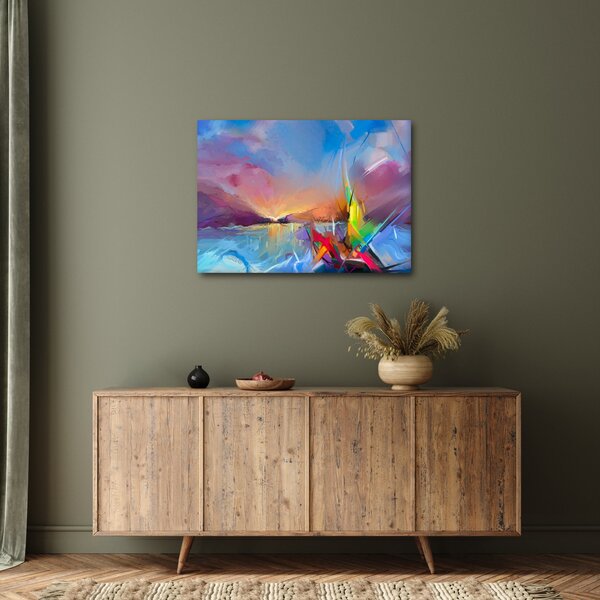 Tablou - Apus de soare (70x50 cm)