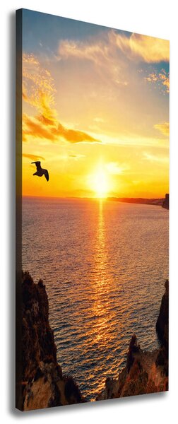 Tablou canvas Apus de soare pe mare