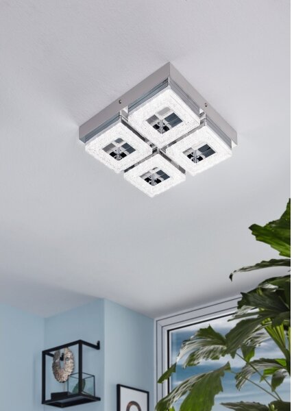 Plafonieră LED Eglo 95657 FRADELO 4xLED/4W/230V
