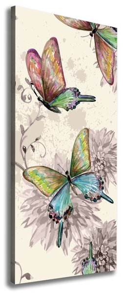 Print pe canvas fluturi colorat