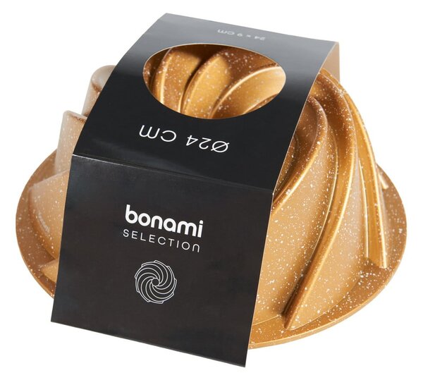 Formă de copt din aluminiu turnat Bonami Selection Rosa, auriu