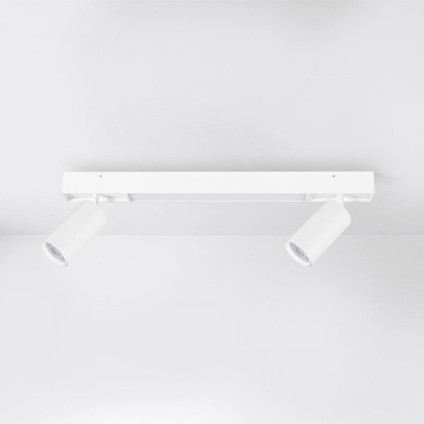 Brilagi - Spot LED SELE 2xGU10/30W/230V + LED/15W alb