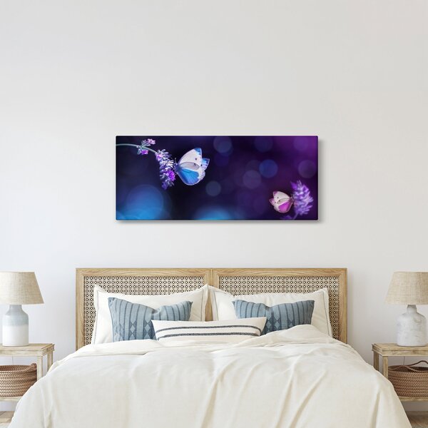 Tablou - Flutute în lavandă (120x50 cm)
