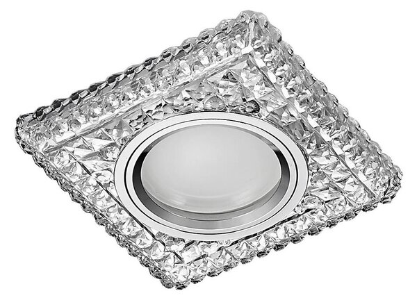 71096 - Plafonier ELEGANT GLASS FIX 1xGU10/50W+LED/3W