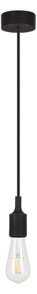 Rabalux 1412 - Lampa suspendata ROXY E27/40W negru