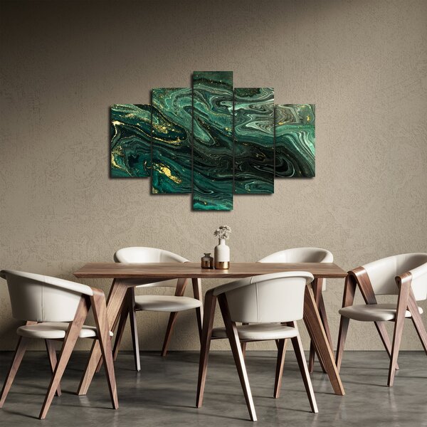 Tablou - Marmură verde (150x105 cm)