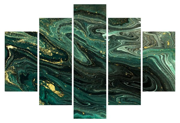 Tablou - Marmură verde (150x105 cm)