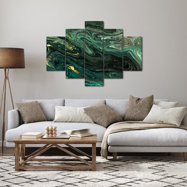 Tablou - Marmură verde (150x105 cm)