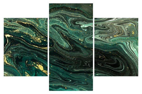 Tablou - Marmură verde (90x60 cm)