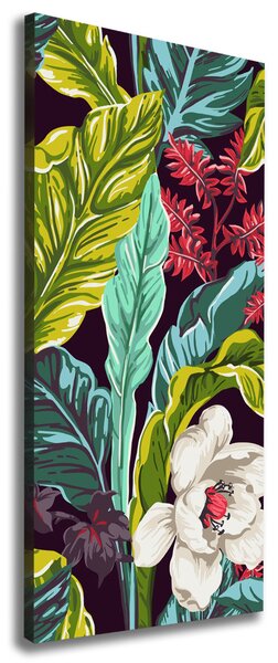 Print pe canvas flori tropicale
